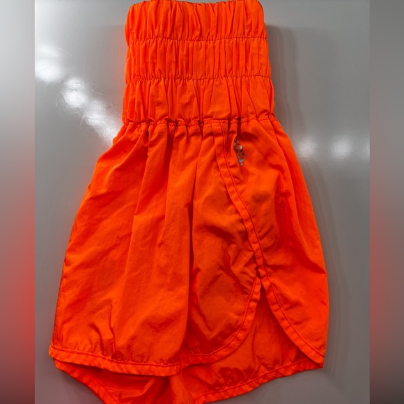 FP movement shorts in orange - Picture 1 of 3